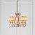 Endon Oksana antique brass 5lt Pendant