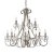 Endon Oksana nickel 12lt Pendant