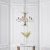 Endon Penn brushed brass 6lt Pendant