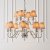 Endon Polina nickel 12lt Pendant