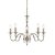 Endon Polina nickel 5lt Pendant