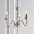 Endon Polina nickel 3lt Pendant