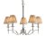 Endon Stanford nickel 5lt Pendant