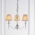 Endon Stanford nickel 3lt Pendant