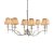 Endon Stanford nickel 8lt Pendant