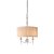 Endon Stanford nickel 3lt Pendant