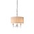 Endon Stanford nickel 3lt Pendant