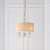 Endon Stanford nickel 3lt Pendant