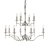 Endon Stanford nickel 12lt Pendant