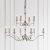 Endon Stanford nickel 12lt Pendant