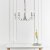 Endon Stanford nickel 5lt Pendant