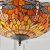 Dragonfly flame 3 light Pendant light