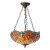 Dragonfly flame 3 light Pendant light