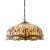 Dragonfly beige 3 light Pendant light