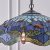 Dragonfly blue 3 light Pendant light