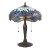 Dragonfly blue 2 light Table lamp