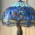 Dragonfly blue 2 light Table lamp