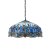 Dragonfly blue 3 light Pendant light