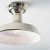 Darton 1light Semi Flush ceiling light