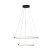 Searchlight Revolve 2 Light Led Ring Pendant, Matt Black