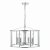 Myka 4 Light Pendant Polished Chrome