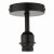 SF0122 1 Light Semi Flush Suspension Bracket Matt Black