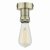 SFB4875 1 Light Suspension Antique Brass