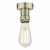 SFB4875 1 Light Suspension Antique Brass