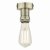 SFB4875 1 Light Suspension Antique Brass