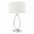 Wyatt Touch Table Lamp Polished Chrome With Shade