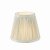 Noelle Grey Silk Pleated Shade 14cm
