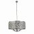 Searchlight Bijou 8 Light Ceiling Pendant Chrome & Crystal Glass