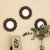 Creekwood Canne Wall Mirrors Set of 3 - Brushed Copper