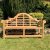 Minster Stylish 3 Seater Lutyen Bench