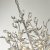 Searchlight Bouquet 11 Light Ceiling Pendant Chrome & Crystal Glass