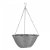 Smart Garden 14'' Slate Faux Rattan Hanging Basket