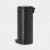 Brabantia NewIcon 30 Litre Pedal Bin in Matt Black