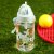 Puckator 450ml Childrens Reusable Water Bottle with Flip Straw - Dog Squad