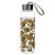 Puckator 500ml Reusable Plastic Water Bottle with Metallic Lid - Oranges