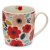 Puckator Porcelain Mugs (Set of 2) - Poppy & Lavender Fields
