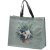 Puckator Recycled Plastic Bottles RPET Reusable Shopping Bag - Kim Haskins Floral Cat in Plant Pot