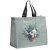 Puckator Recycled Plastic Bottles RPET Reusable Shopping Bag - Kim Haskins Floral Cat in Plant Pot