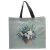 Puckator Recycled Plastic Bottles RPET Reusable Shopping Bag - Kim Haskins Floral Cat in Plant Pot