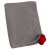 Zoon Grey Plaid Comforter 100 x 110cm