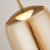 Searchlight Lisbon LED Ceiling Pendant Satin Brass & Amber Glass