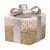 Three Kings Sparkly Faux Gift Boxes (Set of 3) - Gold