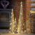 Three Kings GlitterTrees (Set of 3) - Gold