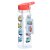 Puckator Reusable Water Bottle with Flip Straw 550ml - Retro Fiat 500