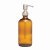 &Again Amber Glass Pump Bottle 500ml