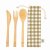 &Again Bamboo Cutlery Set in Pouch